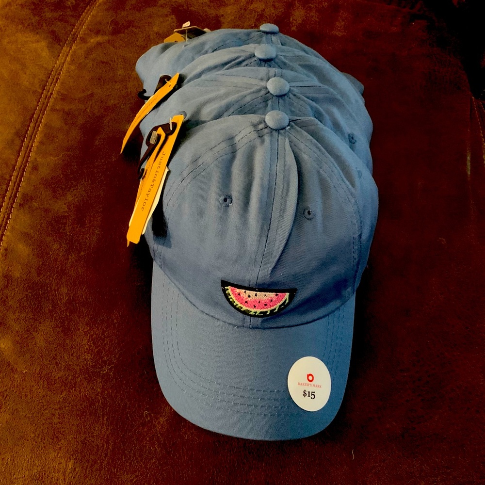 NWT - Justin&Taylor Watermelon Baseball Cap